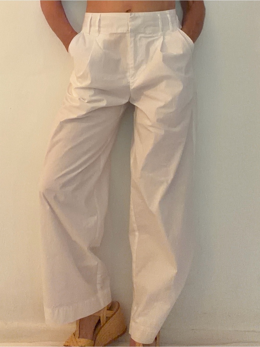 💚a new day Women’s White Dress Pants